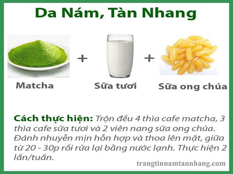 Biện pháp trị tàn nhang ở nam giới chỉ với trà xanh