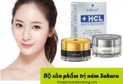 Bộ sản phẩm kem trị nám Sakura