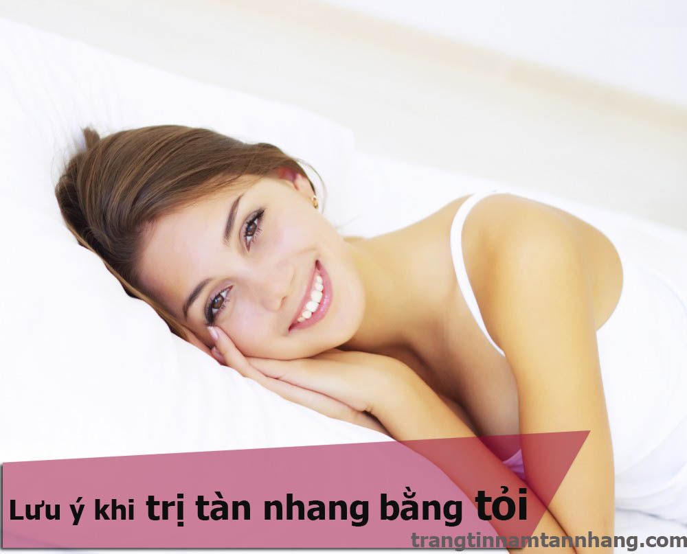 Lưu ý khi trị nám da tàn nhang bằng tỏi