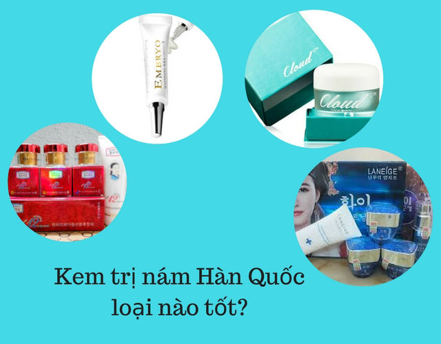 Kem trị nám Hàn Quốc