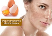 7 cách trị tàn nhang bằng trứng gà