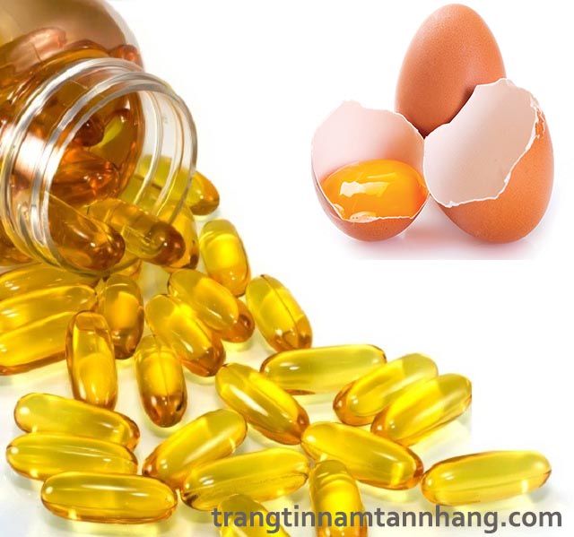 cách trị tàn nhang bằng trứng gà và vitamin E