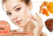 Chia sẻ kinh nghiệm trị nám da bằng rượu nghệ