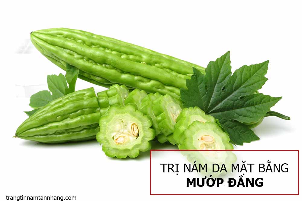 Cách trị nám da bằng mướp đắng