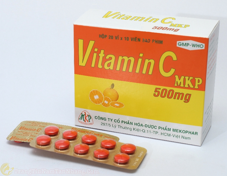 Thuốc vitamin C trị tàn nhang 
