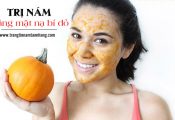 Trị nám bằng bí đỏ