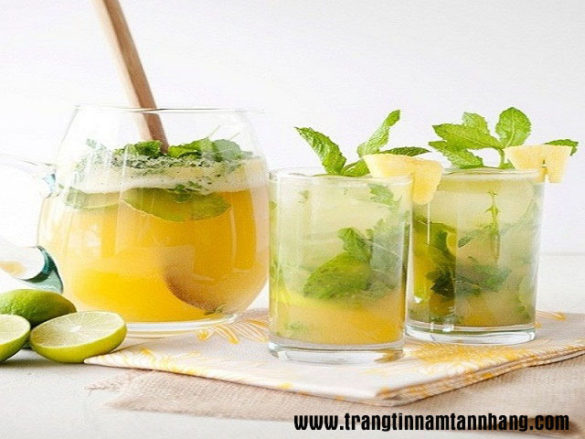 Detox trắng da sạch nám với cam, dứa