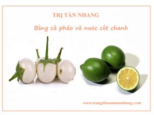 cách trị tàn nhang bằng cà pháo