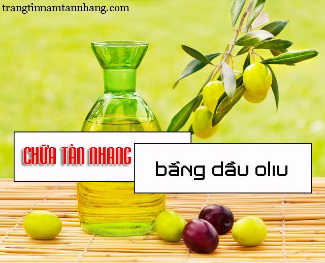 Cách trị tàn nhang bằng dầu oliu