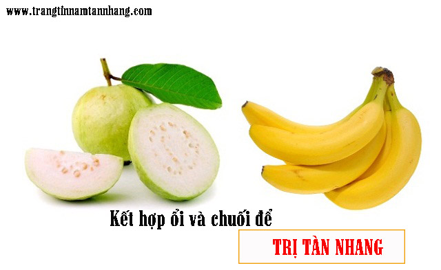 Cách trị tàn nhang bằng quả ổi và chuối chín