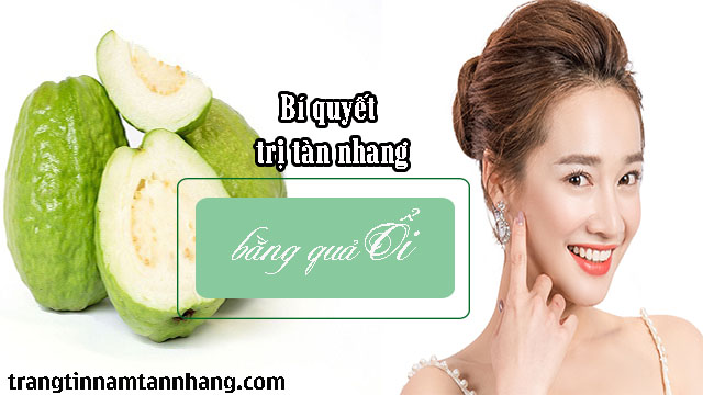 Cách trị tàn nhang bằng quả ổi