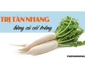 Đắp mặt nạ củ cải trắng có trị được tàn nhang không?