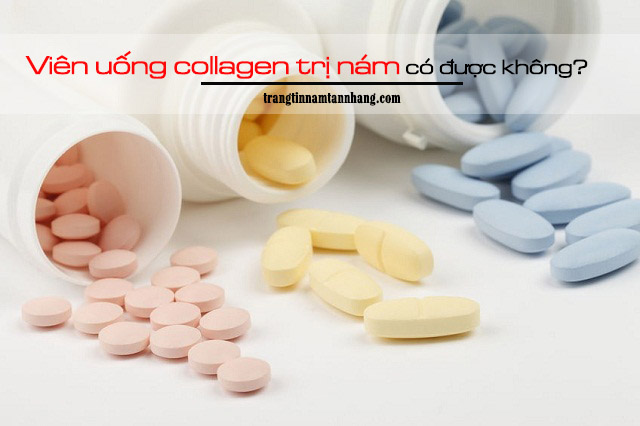 Viên uống collagen trị nám 