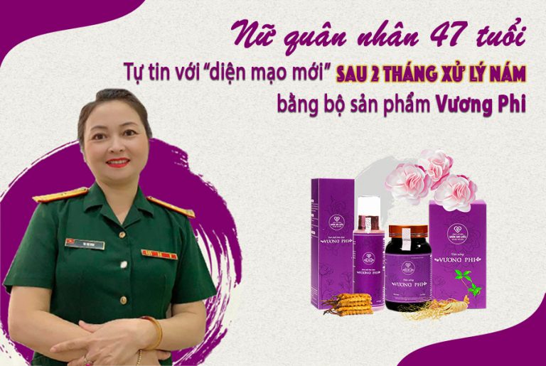 Cô Vân tự tin với diện mạo mới sau khi sử dụng một liệu trình Vương Phi